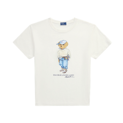 POLO BEAR COTTON JERSEY TEE