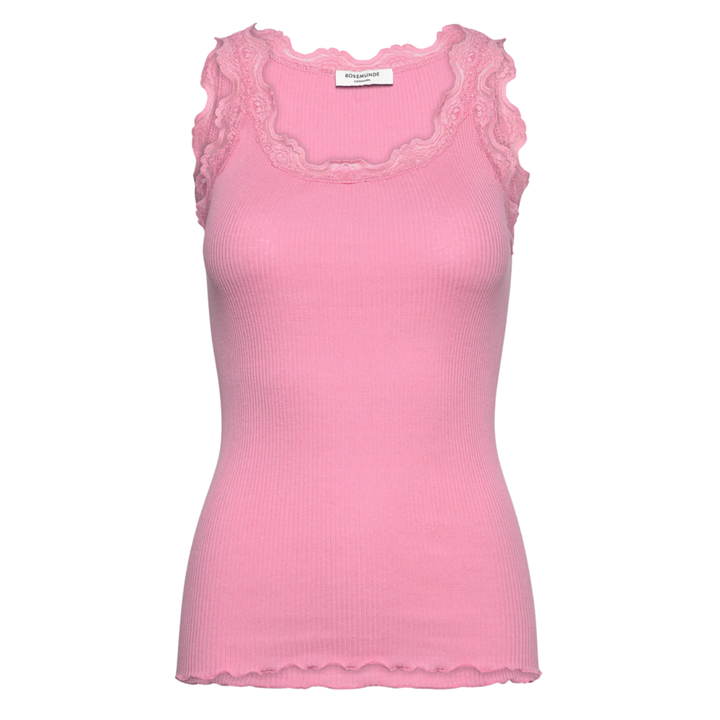 RWBabette U-Neck Lace Top Sea Pink