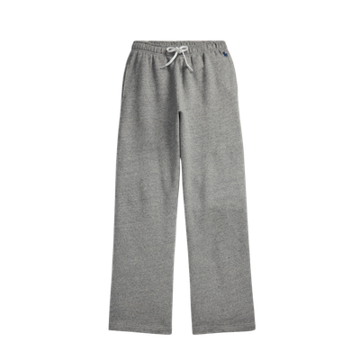 DRAWSTRING FLEECE WIDE-LEG SWEATPANT