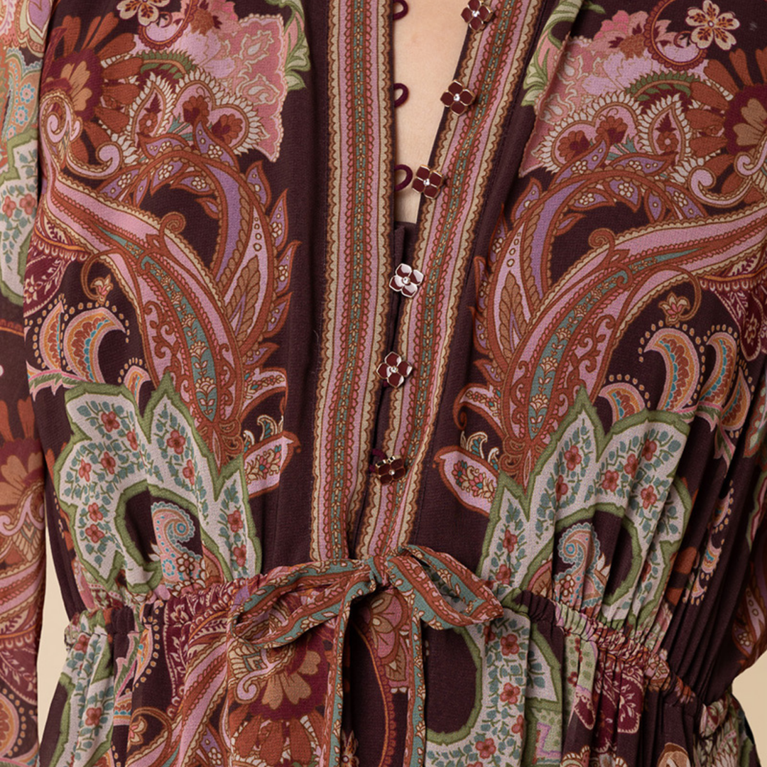 Isolde Dress Wine