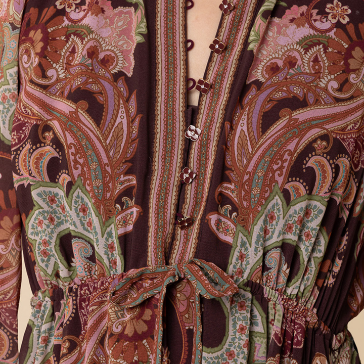 Isolde Dress Wine