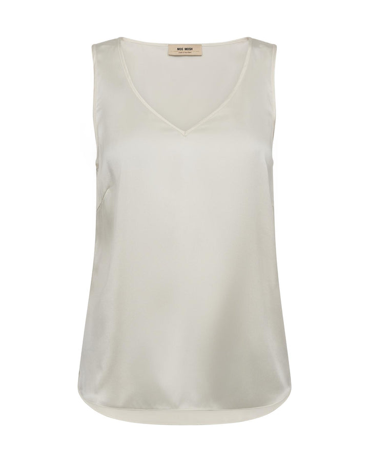 MMAstrid V-Neck Silk Tank Top