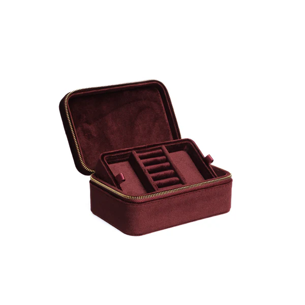 VELVET JEWELLERY BOX
