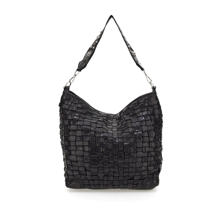 BETH - Shoulder Bag with Studded Shoulder Strap