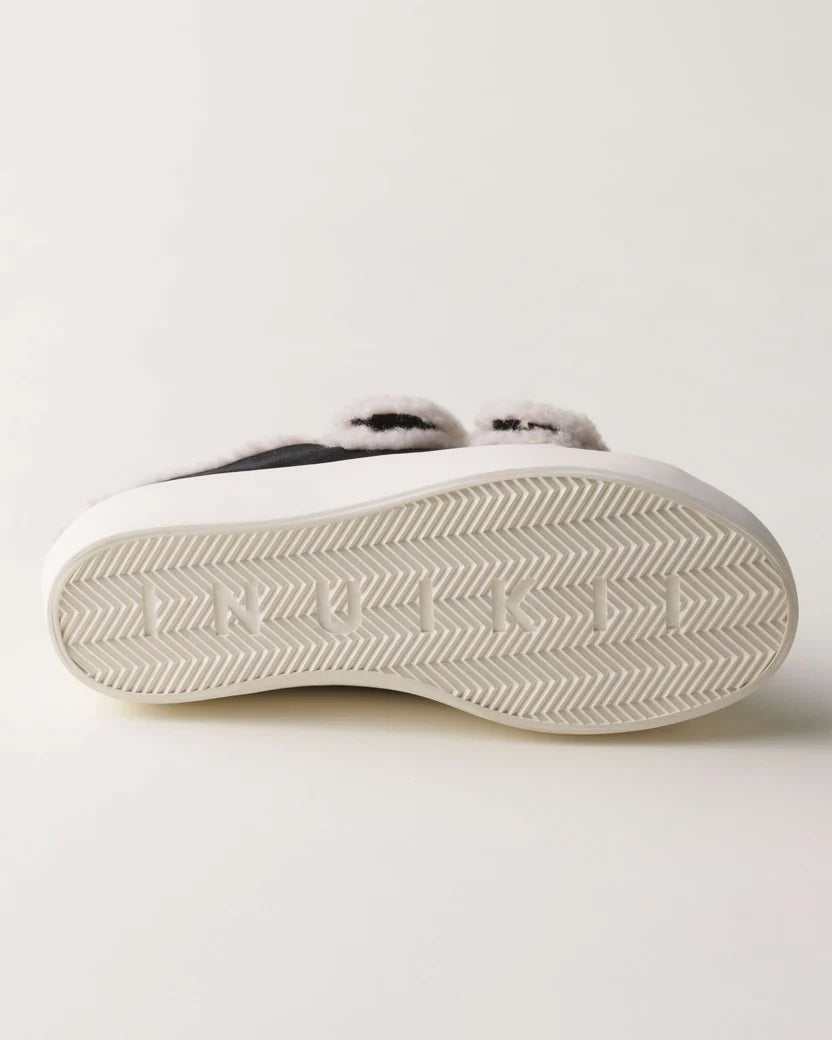Shearling Low Velcro Black