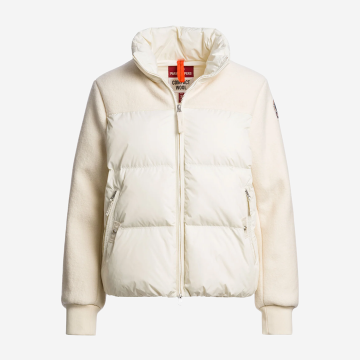 SABOGA Hybrid Jacket Warm Ivory