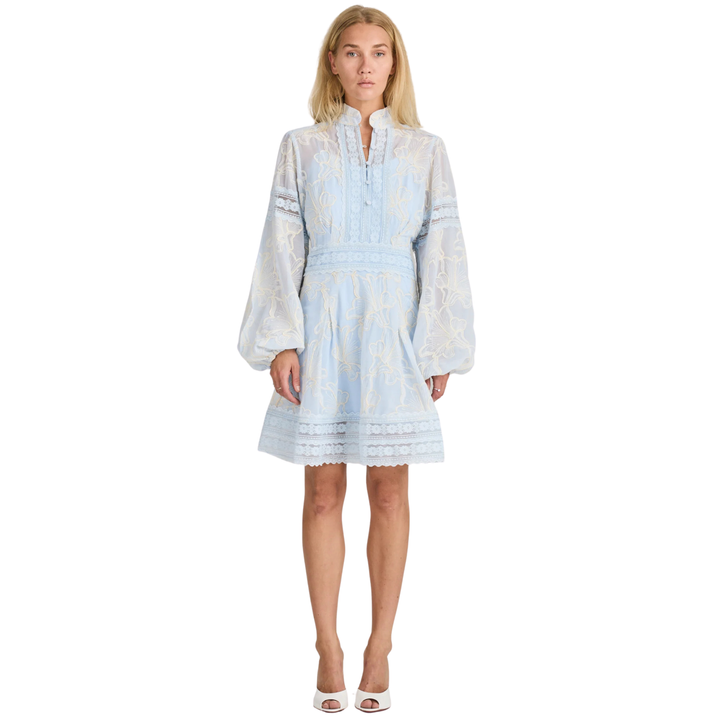 Aliah Needle Dress Arctic Blue