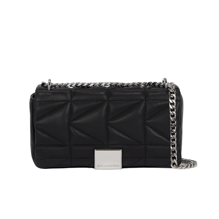 K/KUILT SMALL CROSSBODY BAG BLACK-NICKEL