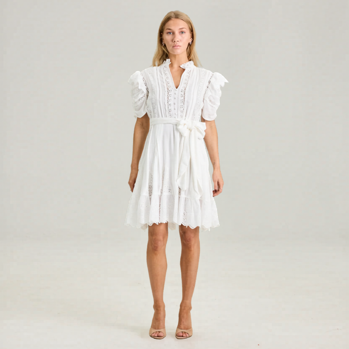 Lita Summer Dress White