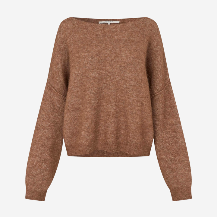 Pollenza Knit Pullover Camel