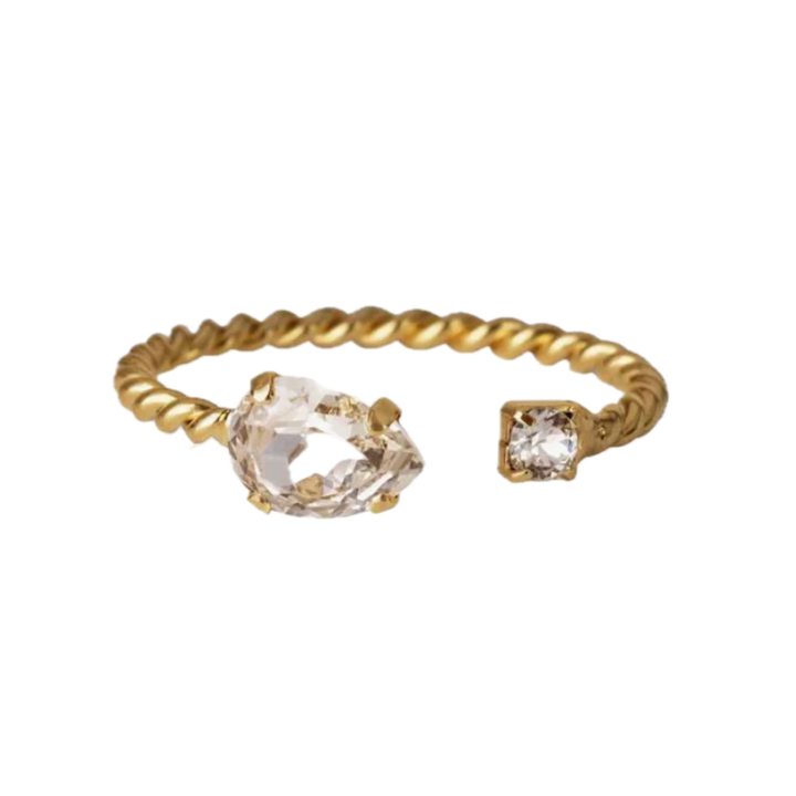 NANI RING GOLD CRYSTAL