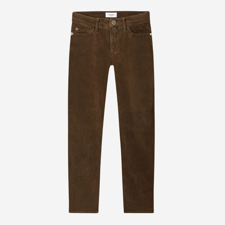 Piper Cropped Velvet Cacao Soul