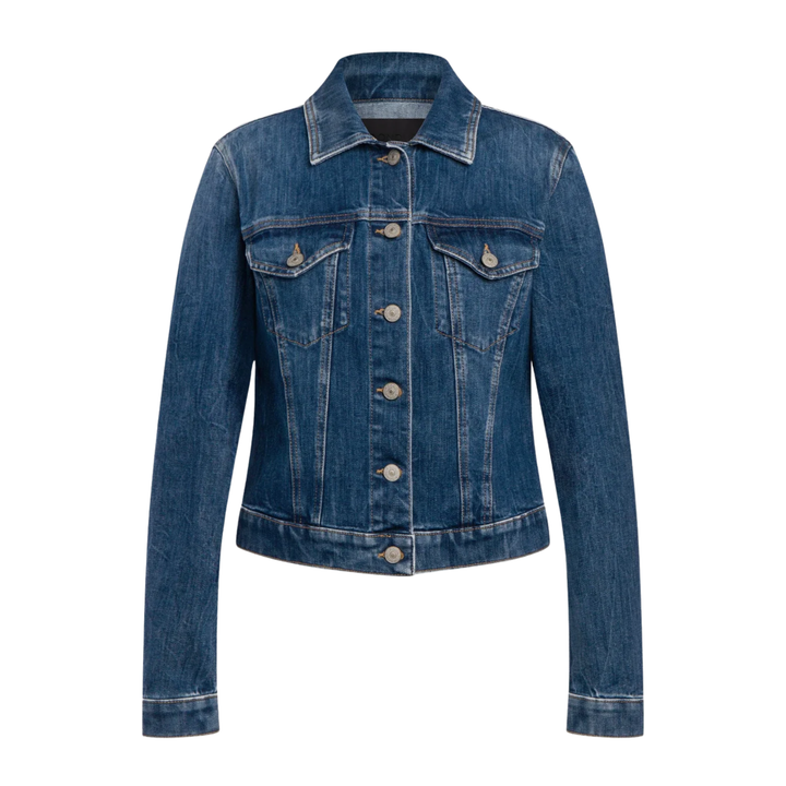 Giubbino Slim Fit Denim Jacket