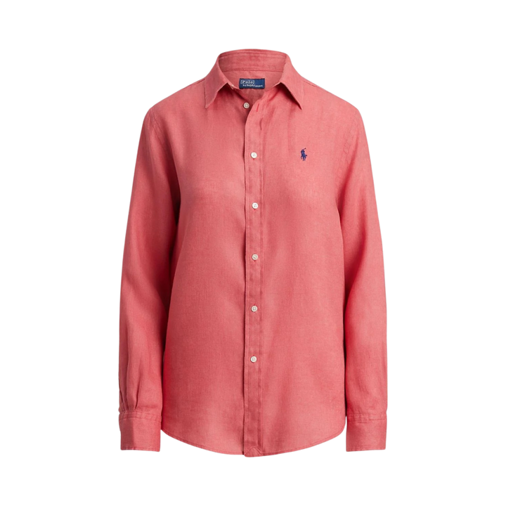 CLASSIC FIT LINEN SHIRT Adirondack Berry