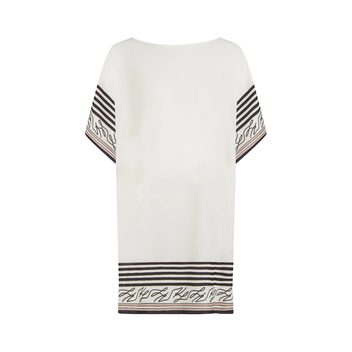 SCARF PRINT BEACH TUNIC