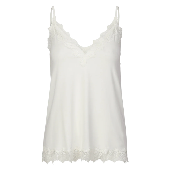 RWBillie Lace Strap Top Ivory