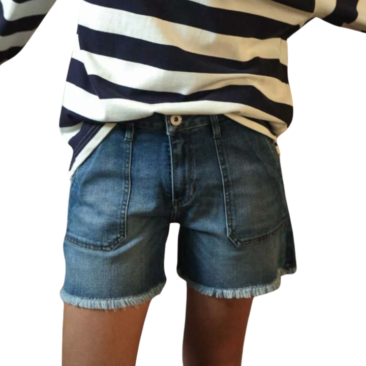 ALMA Shorts Denim Blue
