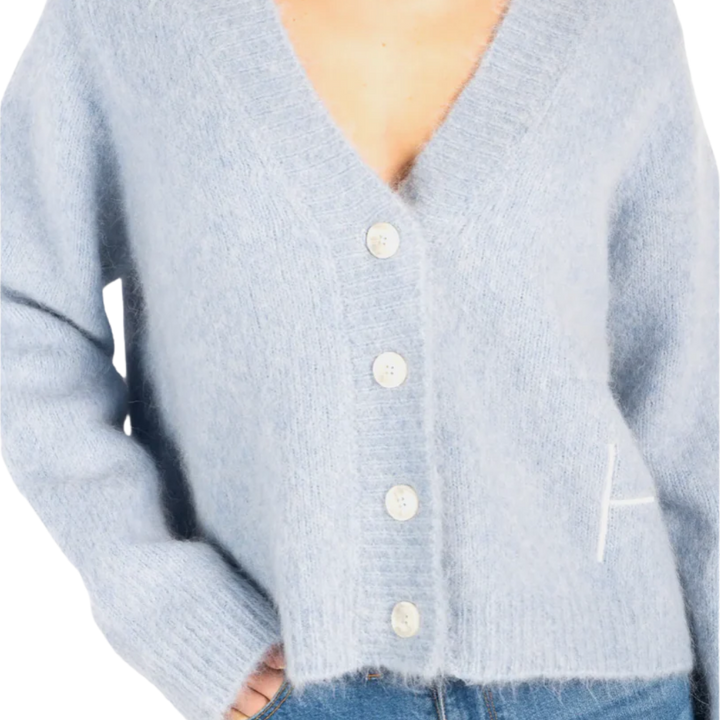 PERNILLE Short Cardigan Skyway