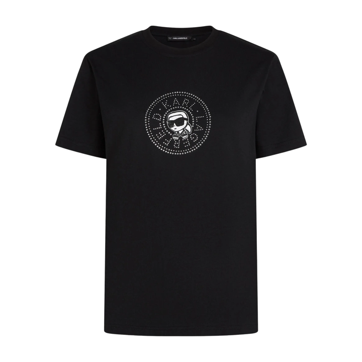 IKON CIRCLE LOGO T-SHIRT BLACK