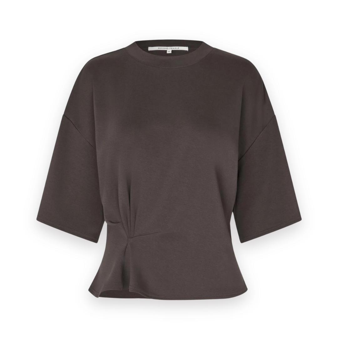 Missouri Tee Dark Brown Melange