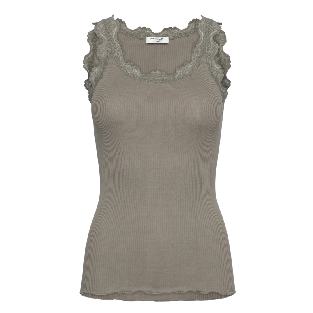 RWBabette U-Neck Lace Top Dried Sage