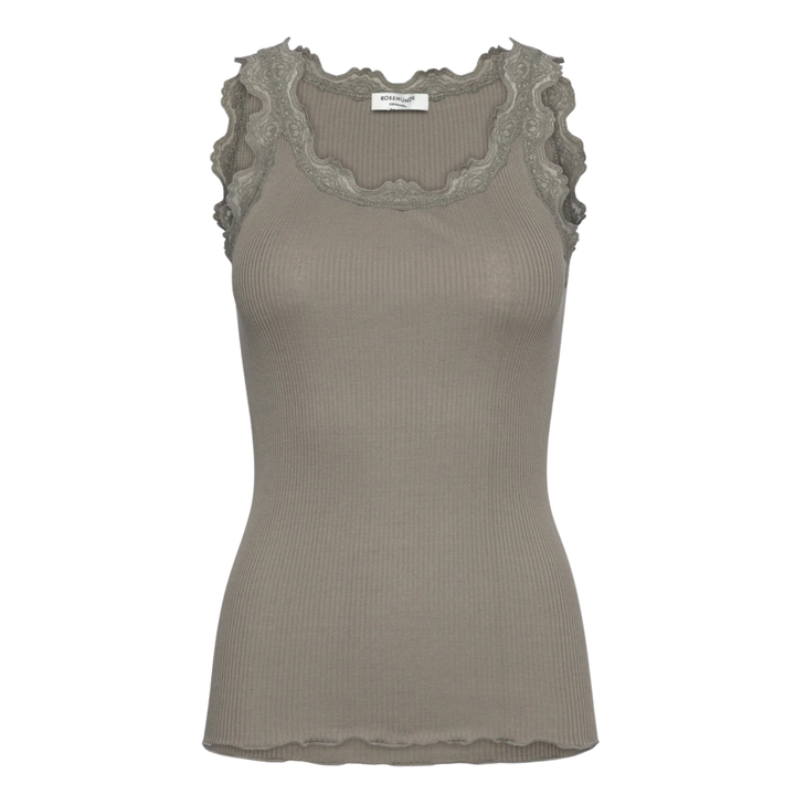 RWBabette U-Neck Lace Top Dried Sage