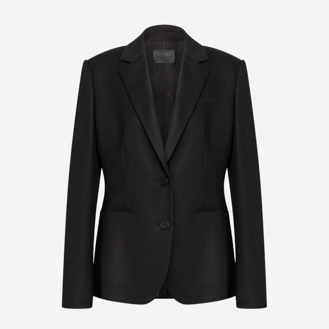Wool Blazer Black