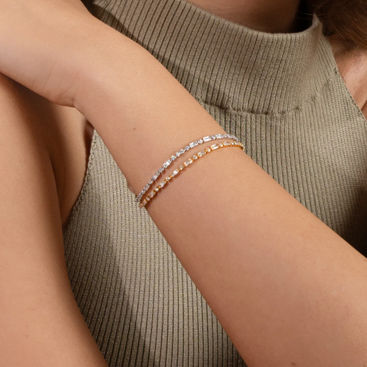 EVELYNE BRACELET GOLD	CRYSTAL