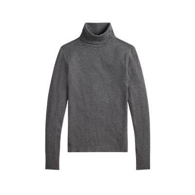 STRETCH-BLEND TURTLENECK