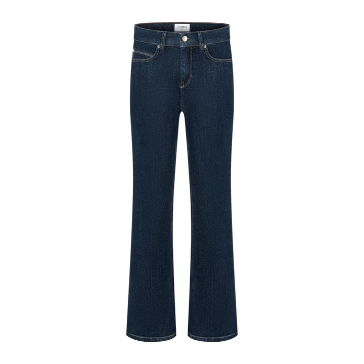 Paris Flared Dark HR Stretch Blue Denim