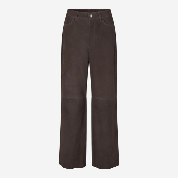 Zonie Suede Jeans Demitasse