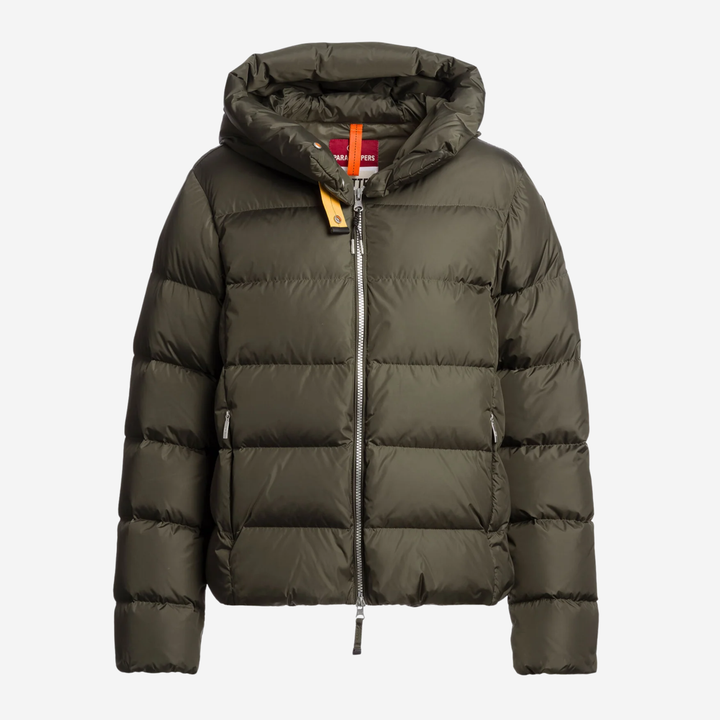JINNY Short Down Jacket Taggia Olive
