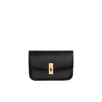 POLO ID LEATHER FOLD-OVER CARD CASE