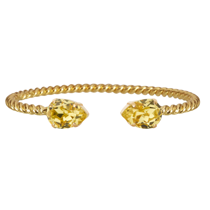 MINI DROP BRACELET GOLD DARK JONQUIL