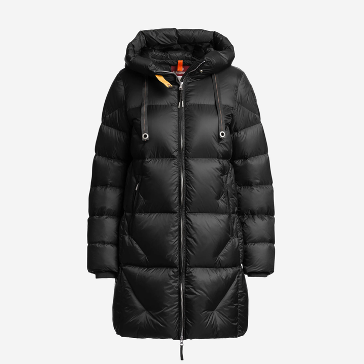 JANET Hooded Down Jacket Black