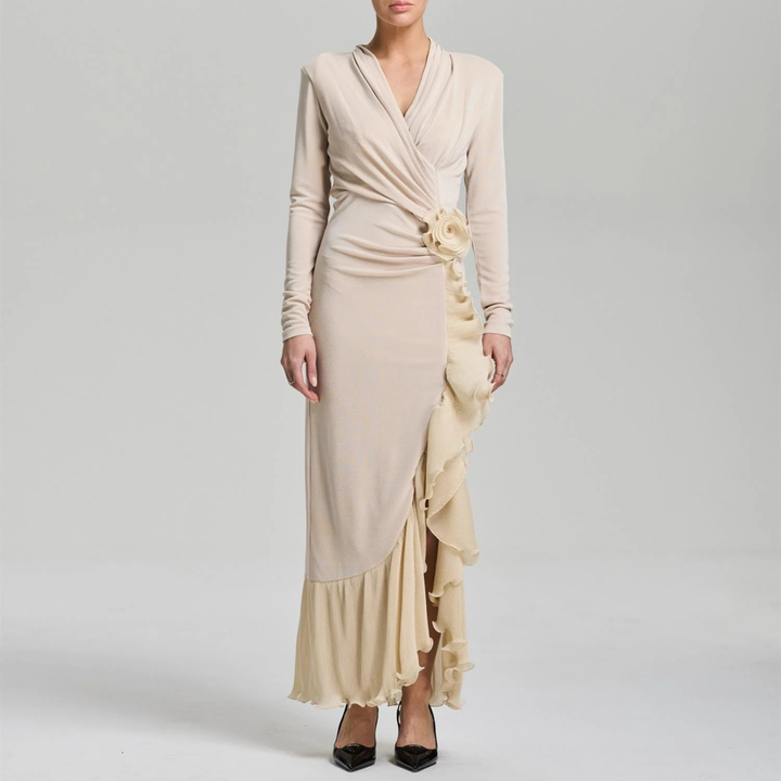 Dion Dress Pearled Ivory