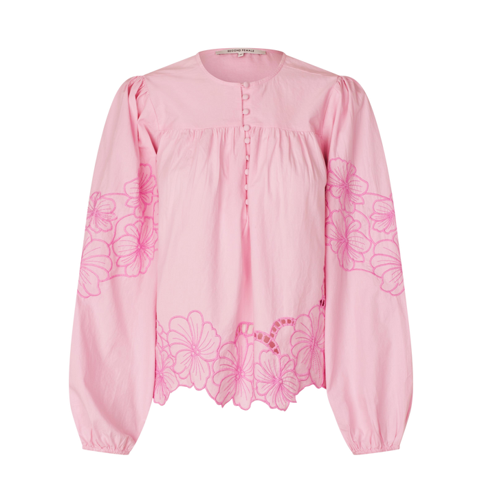 Elinor Blouse Lilac Chiffon