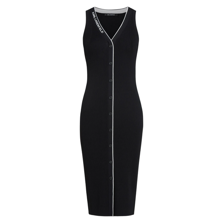 LOGO KNIT DRESS