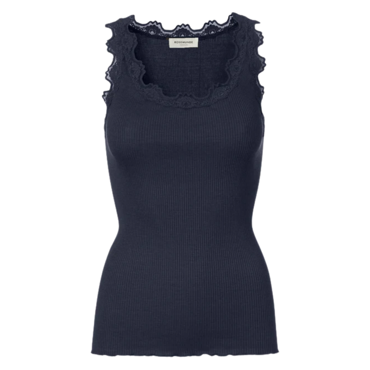 RWBabette U-Neck Lace Top Navy