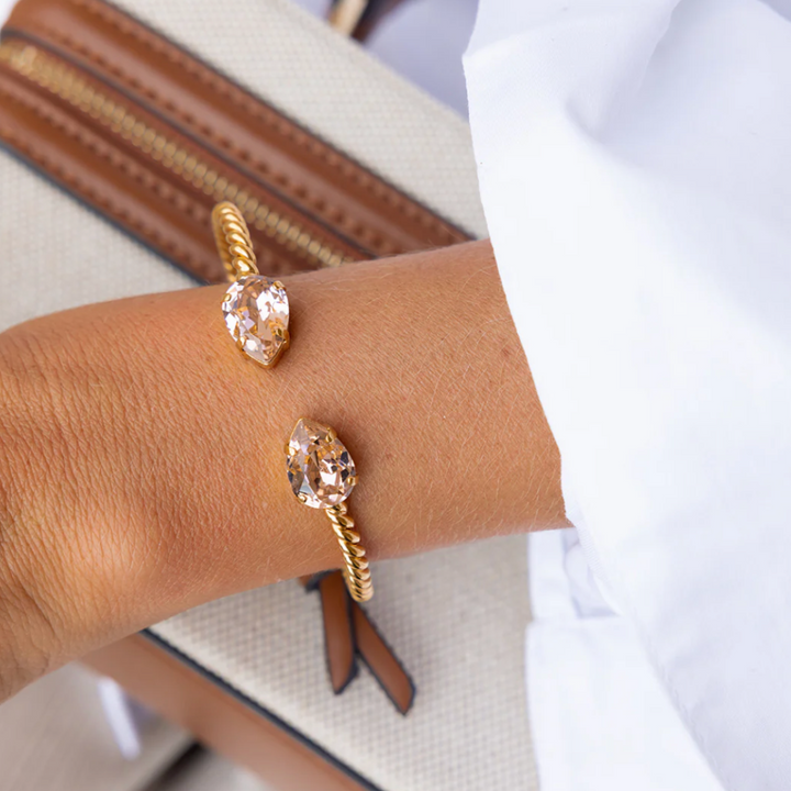 MINI DROP BRACELET GOLD SILK