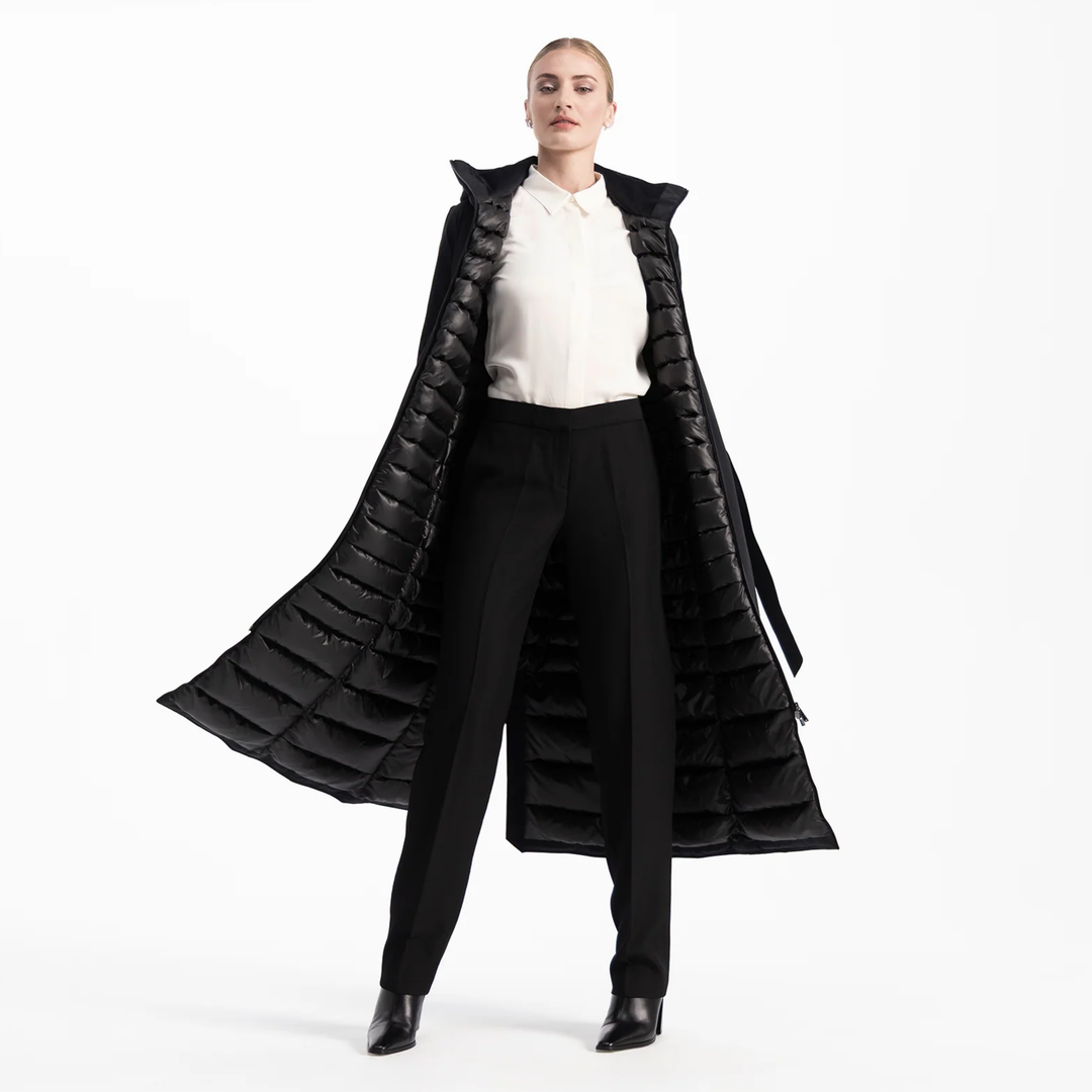 Valkyria Down Coat Black