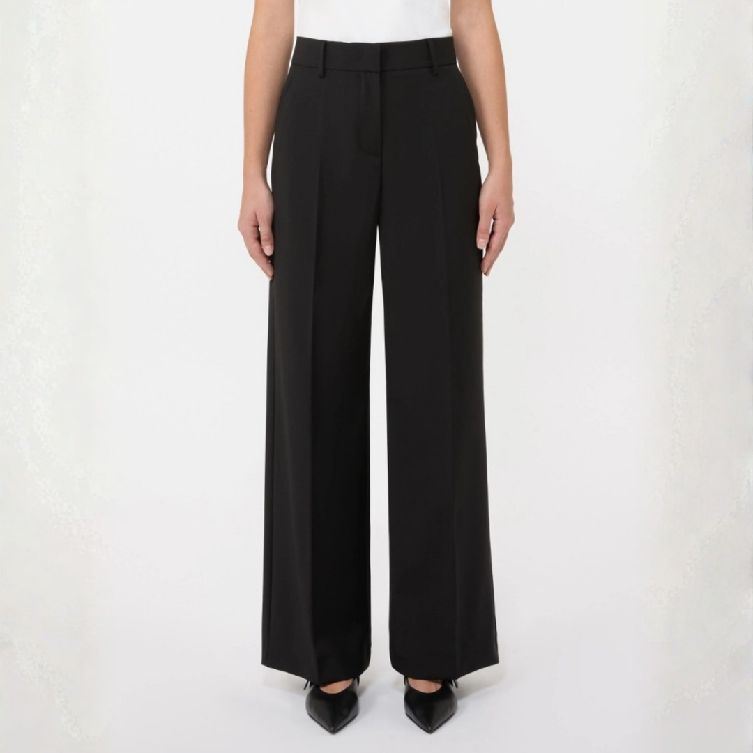 WKDVISIVO Woollen Palazzo Trousers