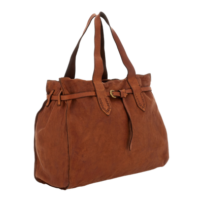 SABRINA - SHOPPING BAG COWHIDE LEATHER