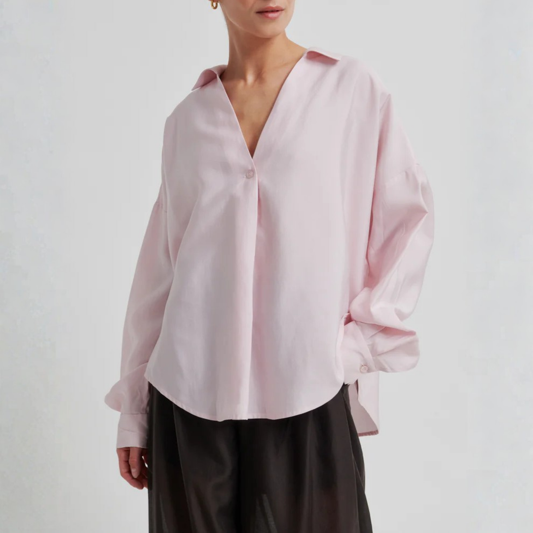 Timeline Blouse Pale Lilac
