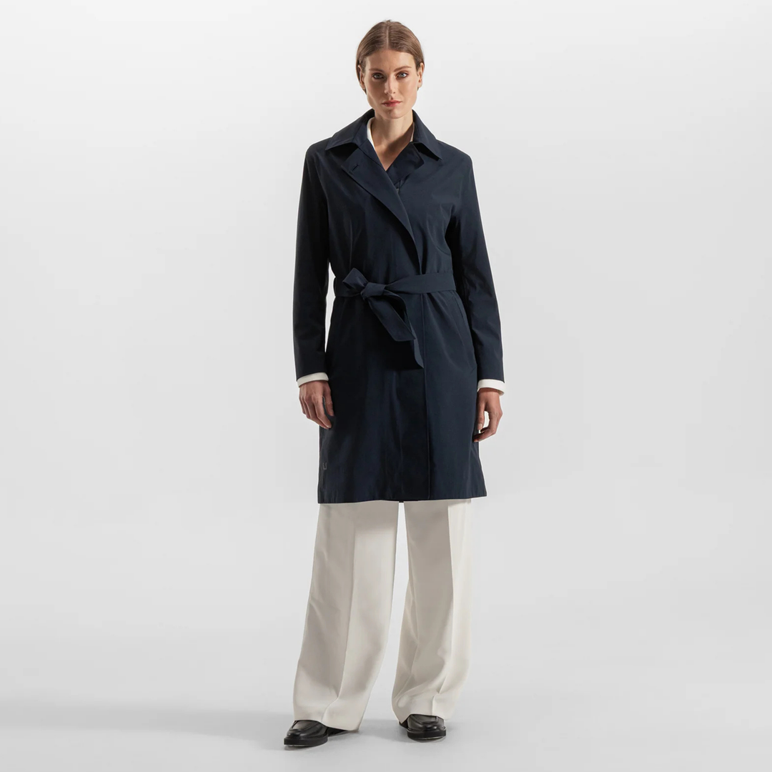 Skylar Trench Coat Navy