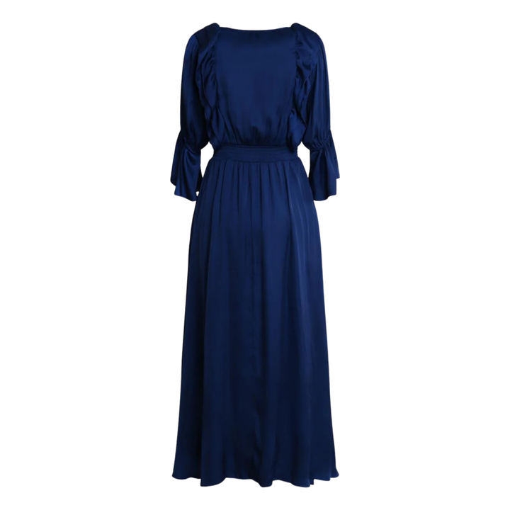 Meridian Solid Dress Indigo