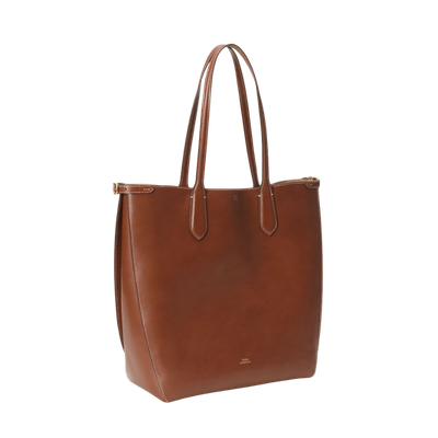 BELLPORT LEATHER NORTH-SOUTH TOTE