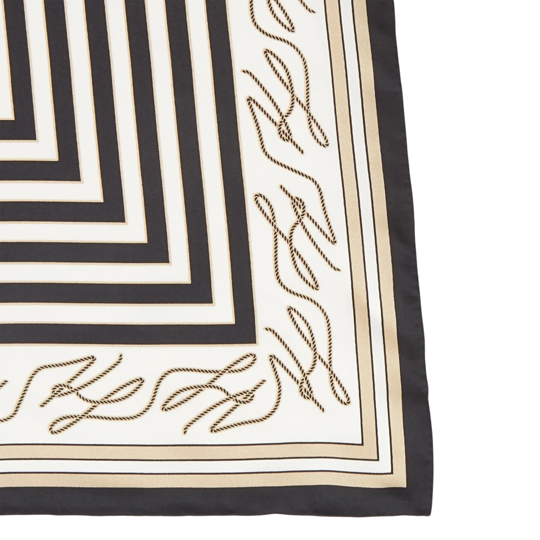 K/AUTOGRAPH SILK SCARF