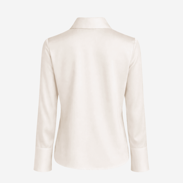 Lillie Silkebluse Off-White