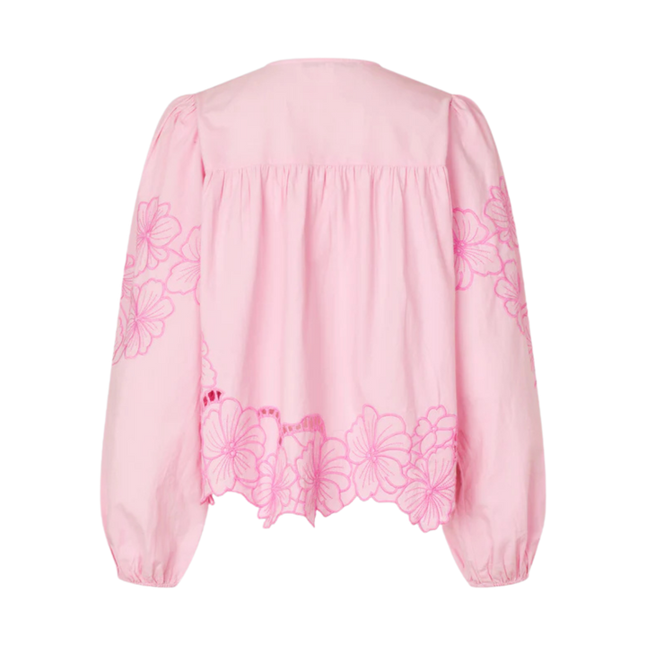 Elinor Blouse Lilac Chiffon